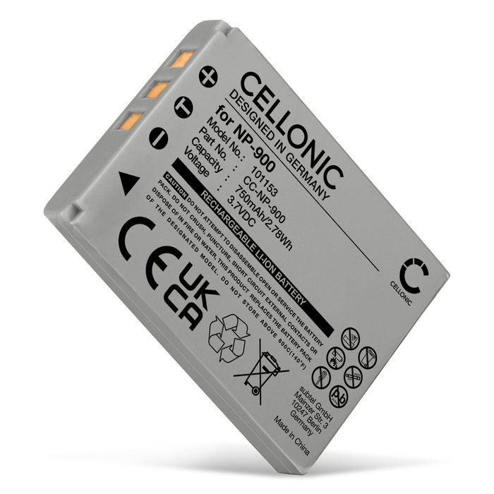 Battery for Nytech DS-8310 / DS-8210 / DS-7210 / Nytech DM6331 750mAh from CELLONIC
