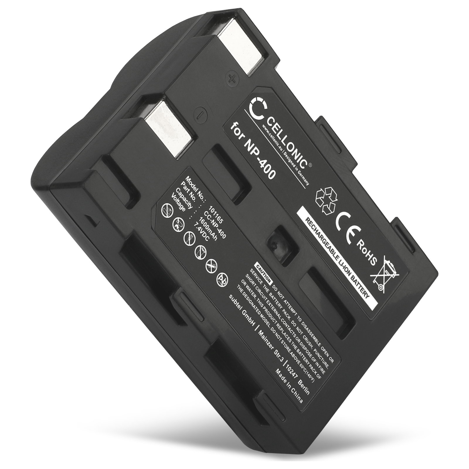 Battery for Konica Minolta Maxxum 7D, Dynax 7D, DiMAGE A2