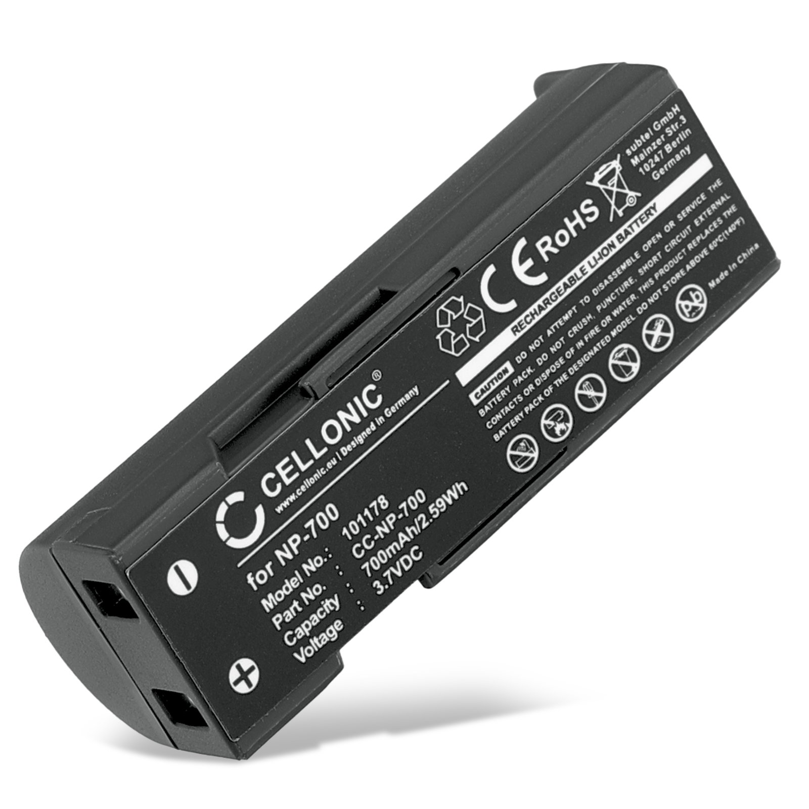 Battery for Konica Minolta DiMAGE X50, Samsung L77