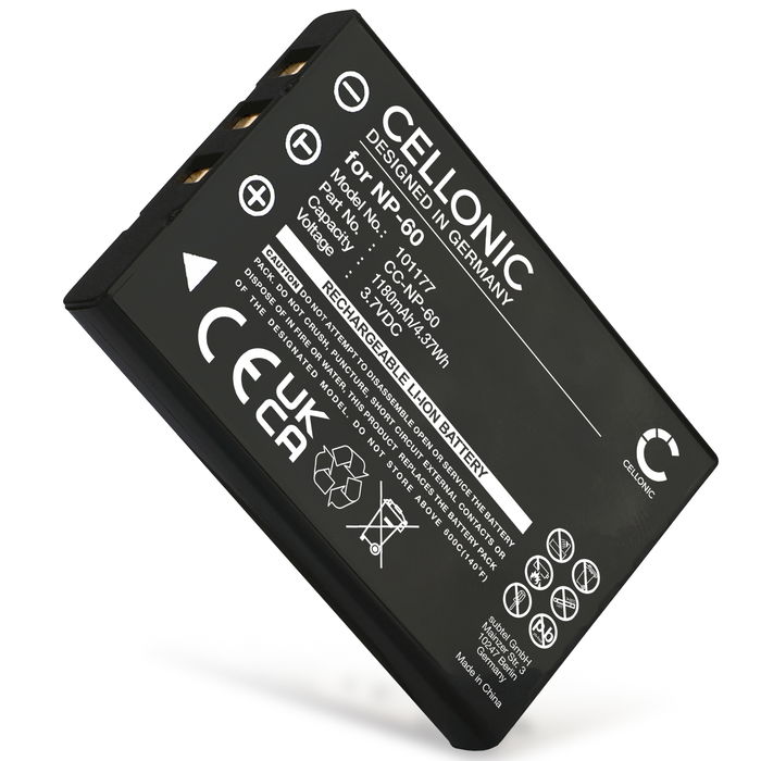 Battery for Minox DC 5211 DC 6311 1180mAh from CELLONIC