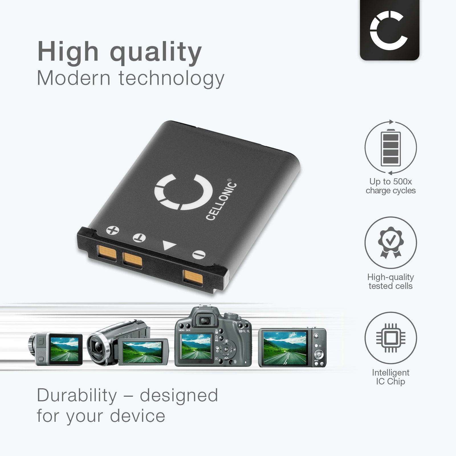 700mAh Fuji Camera Battery NP-45