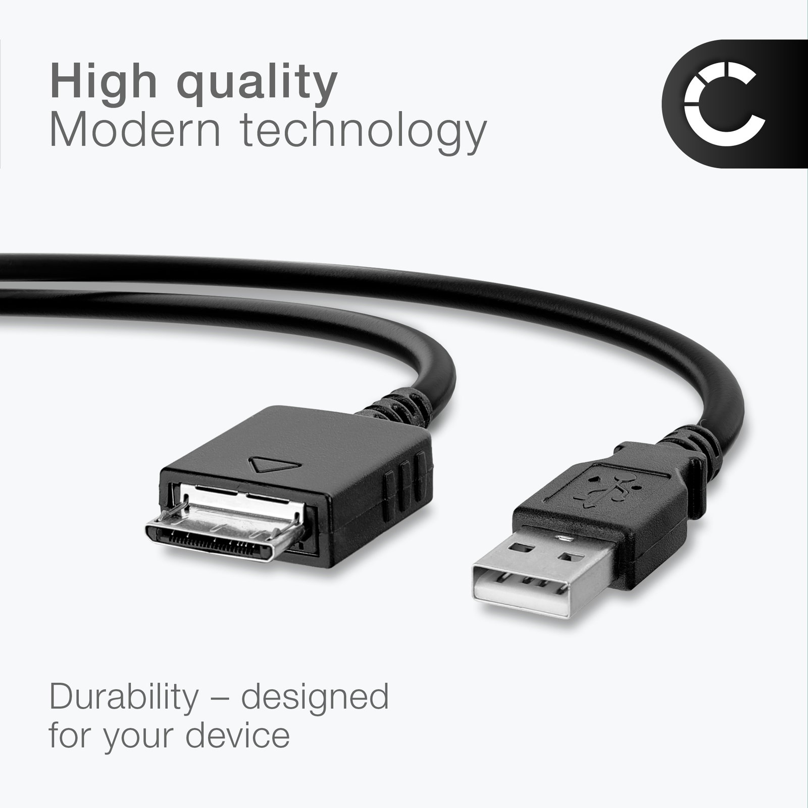 USB MP3 Charger Cable for Sony Walkman NWZ-ZX2, NWZ-A15