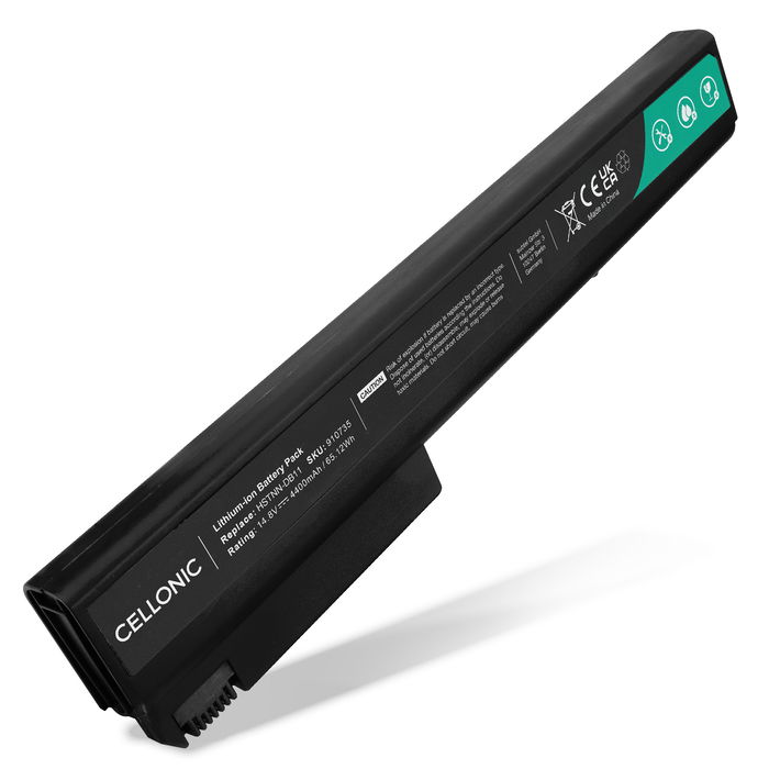 Battery for HP Compaq nx7400, nx7300, nx9420, nc8430, 8510p, 8510w, 8710w, 8710p, PB992A 14.8V 4400mAh from CELLONIC