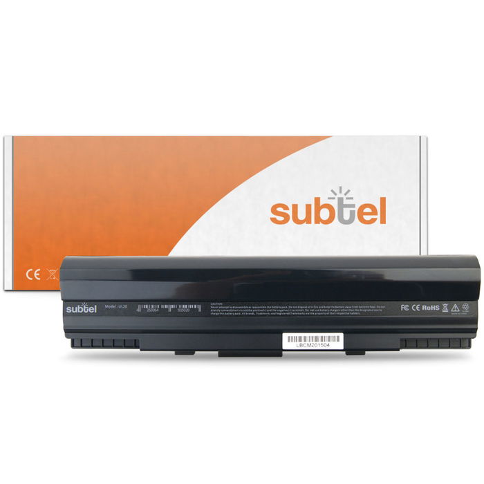 Battery for ASUS Eee PC 1201HA, 1201NL, 1201N, 1201PN, 1201HAG, 1201K, 1201T, Pro23 Series 10.8V - 11.1V 4400mAh from subtel
