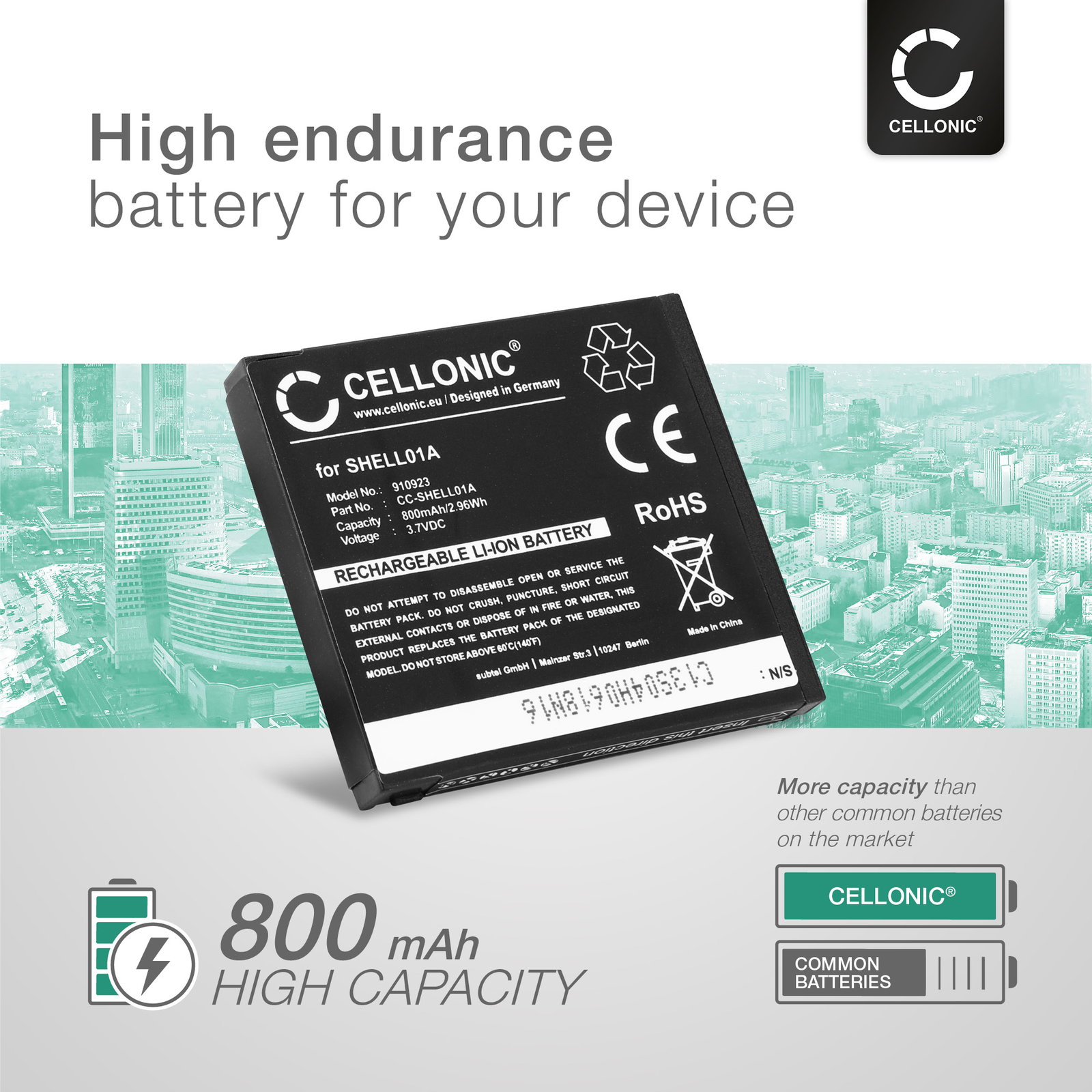 3.7V battery for Doro PhoneEasy 605, PhoneEasy 605GSM, PhoneEasy 612GSM Li-ion | UK