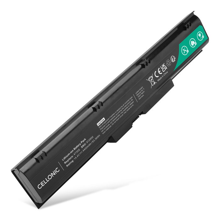 Battery for HP ProBook 4730s, 4740s, QK647AA, PR08, QK647UT, 633734-151 14.4V - 14.8V 4400mAh from CELLONIC
