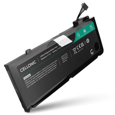 Battery for Apple MacBook Pro 13 - A1278 2009, 2010, 2011, 2012, Apple A1322 10.95V 5900mAh from CELLONIC