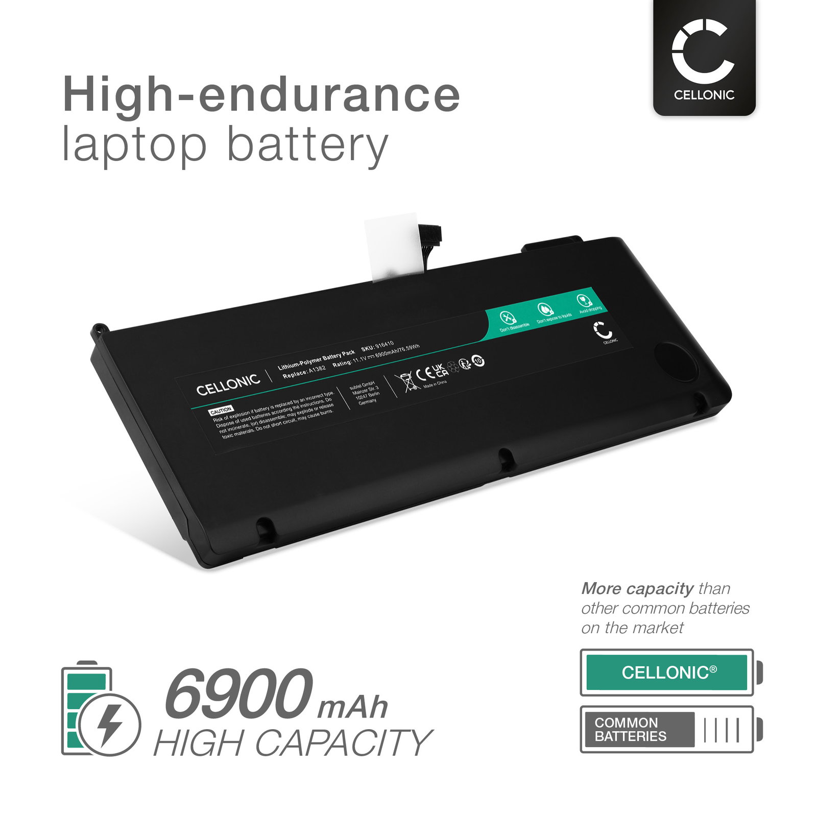 Battery for Apple MacBook Pro 15 - A1286 2011-2012