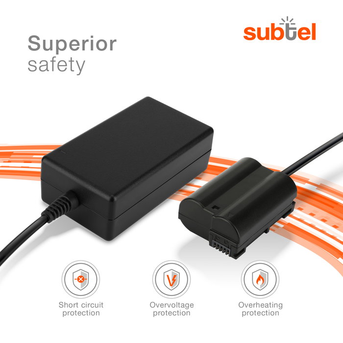 Eh-5 Plus EP-5b AC adaptador de corriente Kit para 1 V1 D7200 D7100 de la D7000 D810 D810D800 D800E D850 D750 D610 y D600 cámara digital - China Ep-5b +Eh-5 y AC adaptador