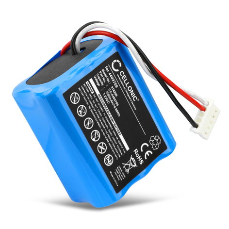 Battery for iRobot Braava 300, 380, 380T, 381; Mint Plus 5200 4409709, GPRHC 202N026, W206001001399 (1500mAh, 7.2V) from CELLONIC