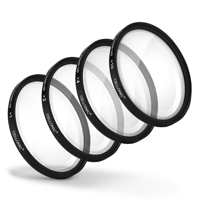 4x Close-Up Macro filters for Ø 77mm Macro Filter Set
