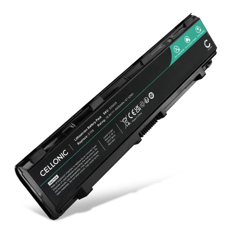 Battery for Toshiba Satellite C55D, C55T, C70, C75, C75D, Pro C70, C55DT (4400mAh, 10.8V) from CELLONIC