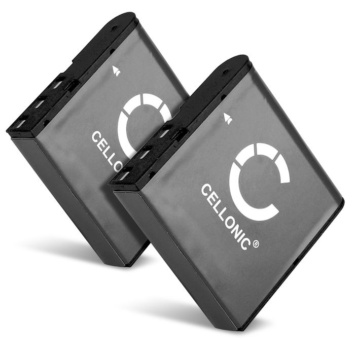 2x Battery for Kodak PIXPRO AZ528, AZ421, AZ422, AZ521, AZ365, AZ525, AZ361, AZ527, LB-060 950mAh from CELLONIC