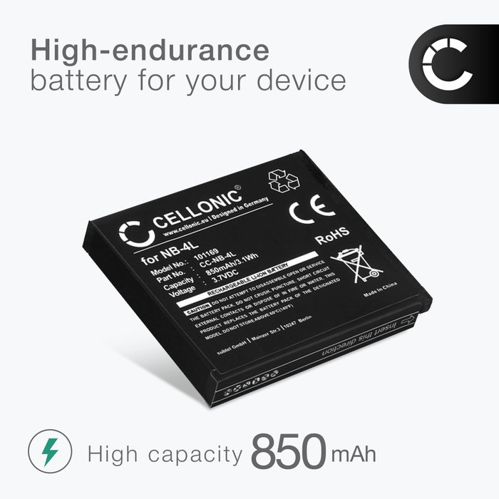 Batterie Otech Pour Canon IXUS Digital 50 - NiMH 900 MAh - Neuve