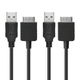 2x Walkman Connector to USB A Data Cable, 1m