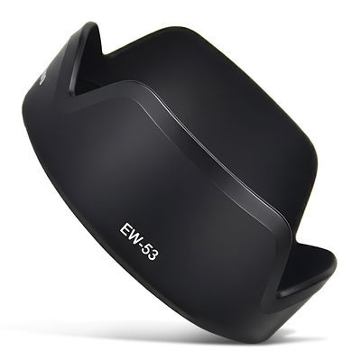 EW-53 Camera Lens Hood for Canon EF-M 15-45mm 1:3.5-6.3 IS STM - Plastic Bayonet Flower / Tulip / Petal Lens Shade from CELLONIC