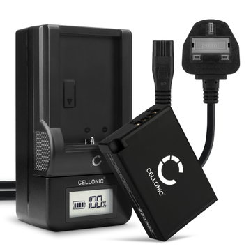 LP-E17 Camera Battery + Charger Set for Canon EOS 750D EOS 760D EOS 770D EOS 800D EOS Kiss X8i EOS M3 EOS M5 EOS M6 EOS Rebel T6i 950mAh Replacement Battery LCD Smart Charger