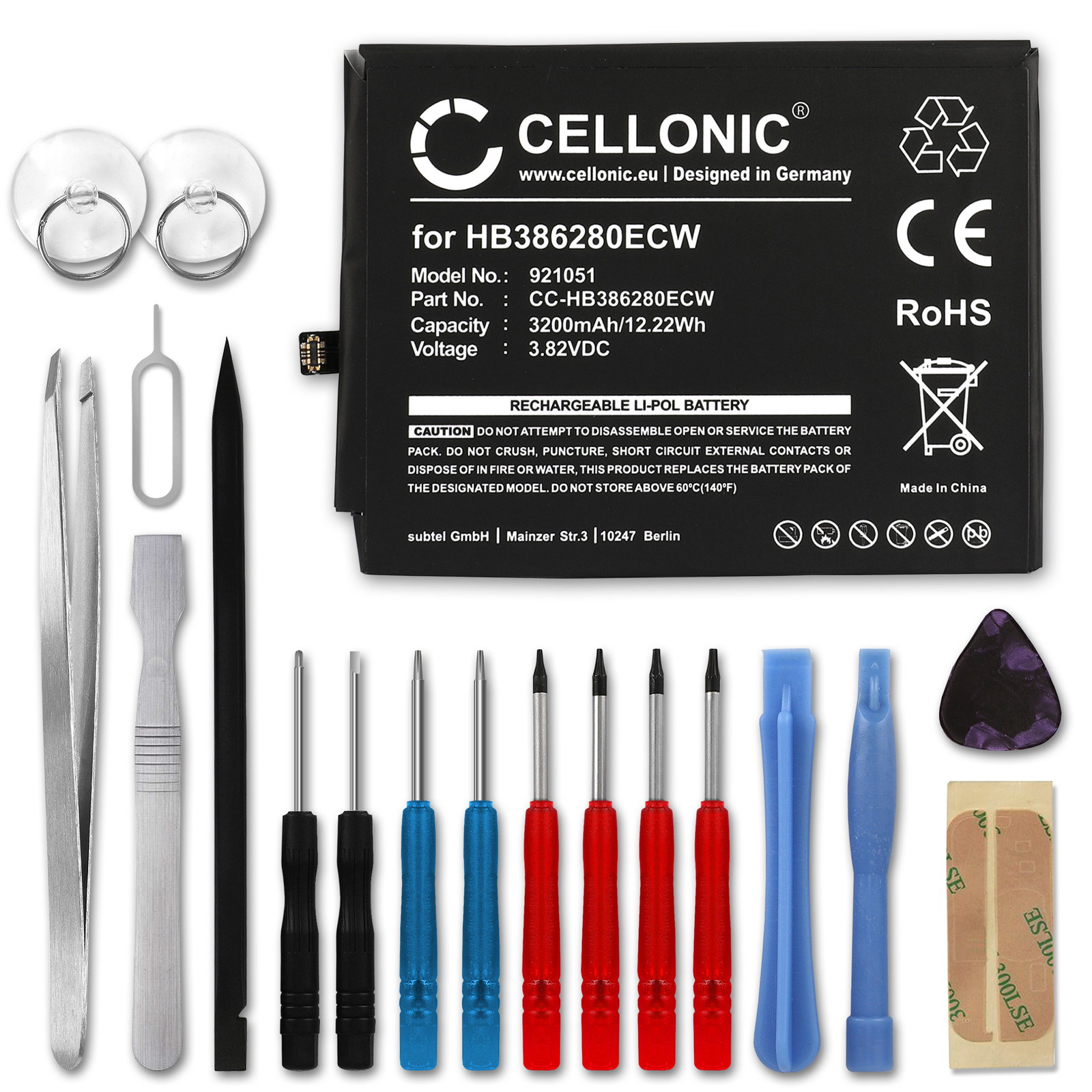 Original 3200mah Battery for Huawei P10/honor 9 - A+ Grade
