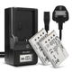 2x Battery (1180mAh, 3.7V) + Charger