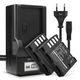 2x Battery (2000mAh, 7.4V) + Charger