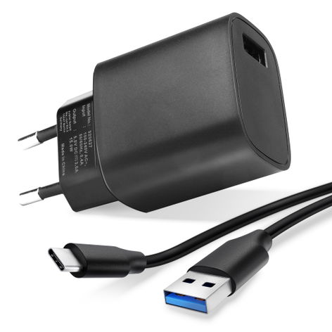 Camera USB Cable for GoPro Hero 11, GoPro Hero 9, Hero 10, Fusion, Hero 5, Hero 7 Black, GoPro MAX 1m Fast Charging Data Cable for Camera 3A Charger Lead - Black