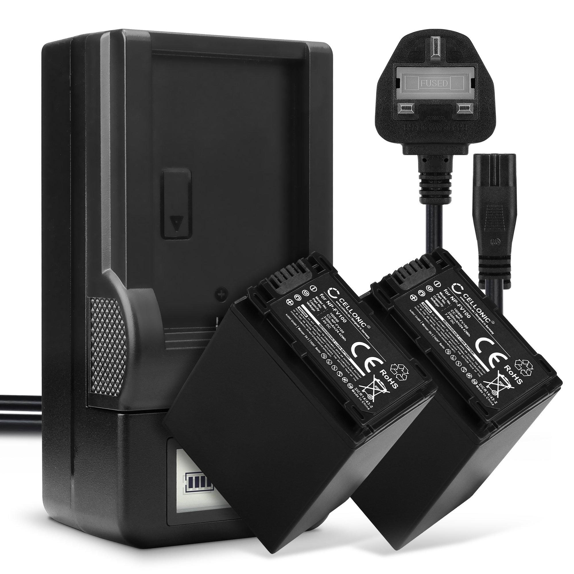 SONY NP-FV100 Battery Sony NP-FV100 SX44, SX21, Rechargeable