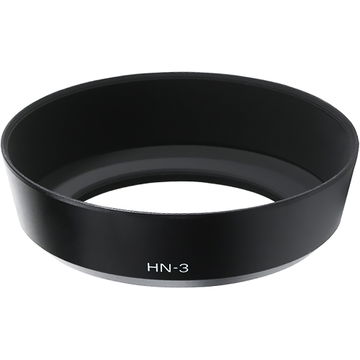 HN-3 Camera Lens Hood for HN-3 Universal Ø 52mm - Metal Screw-in Cylindrical / Round Lens Shade from CELLONIC