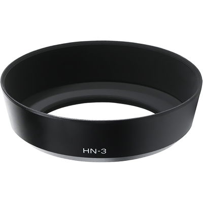 HN-3 Camera Lens Hood for HN-3 Universal Ø 52mm - Metal Screw-in Cylindrical / Round Lens Shade from CELLONIC