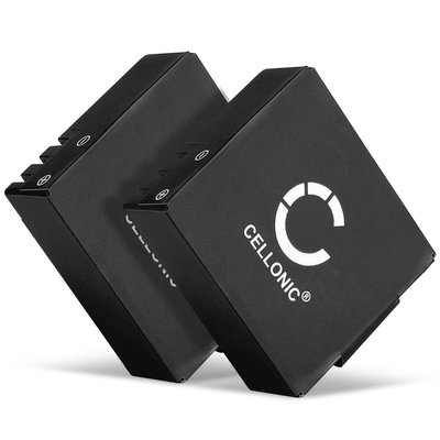 2x CELLONIC Camera Battery for Akaso EK 7000 Campark X20 Crosstour CT8000 CT9000 Victure AC900 AC800 AC700 Replacement PG1050 SJ4000B BAT-412 BR-01 Battery 900mAh Backup