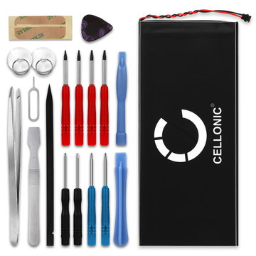 CELLONIC Phone Battery Replacement for Motorola Moto G4 / G4 Plus + 17-Tool Phone Repair Kit - GA40, SNN5966A 2700mAh