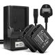 2x Battery (750mAh, 7.4V) + Charger