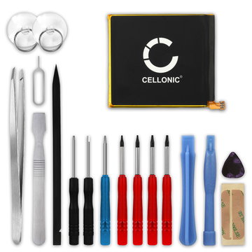 CELLONIC Phone Battery Replacement for Nokia 3 (2017) + 17-Tool Phone Repair Kit - HE319 2600mAh