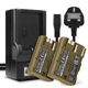 2x Battery (1600mAh, 7.4V) + Charger