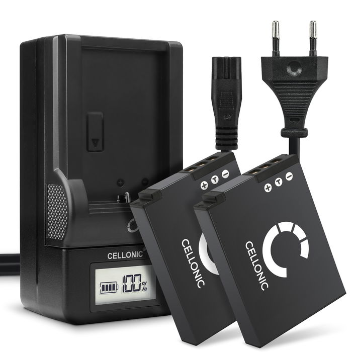 2x Battery Nikon CoolPix A900 W300 AW130 S9900 S9700 S9500 S9300 S9100 S8200 S6300 AW100s AW110s EN-EL12 + Charger