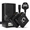 2x Battery 980mAh+ Charger