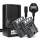 2x Battery (700mAh, 7.4V) + Charger
