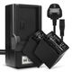 2x Battery (2200mAh, 7.4V) + Charger