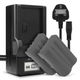 2x Battery (2000mAh, 7.4V) + Charger