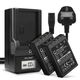 2x Battery (1000mAh, 7.4V) + Charger