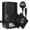 2x Battery 600mAh+ Charger