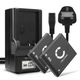 2x Battery (700mAh, 3.6V) + Charger