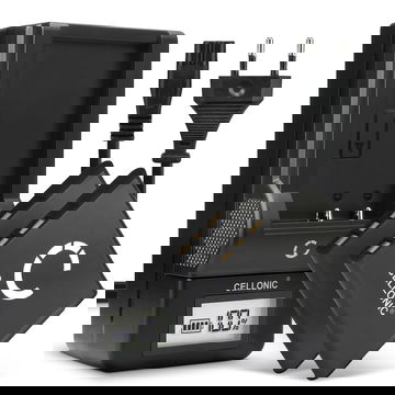 2x CELLONIC Camera Battery for Sony Cyber-shot DSC-WX80 DSC-QX10 DSC-QX100 DSC-TX30 DSC-W830 Replacement NP-BN1 Battery 580mAh Backup + Charger BC-CSN BC-TRN