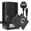 2x Battery 580mAh+ Charger
