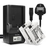 2x Battery 1020mAh+ Charger
