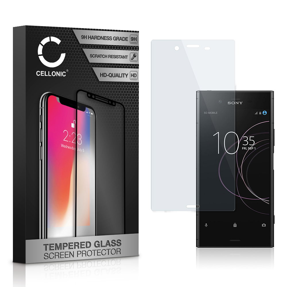 Pellicola In Vetro Temperato 9H CELLONIC Per Sony Xperia XZ1 - Full Cover 3D, Anti Graffio - 5