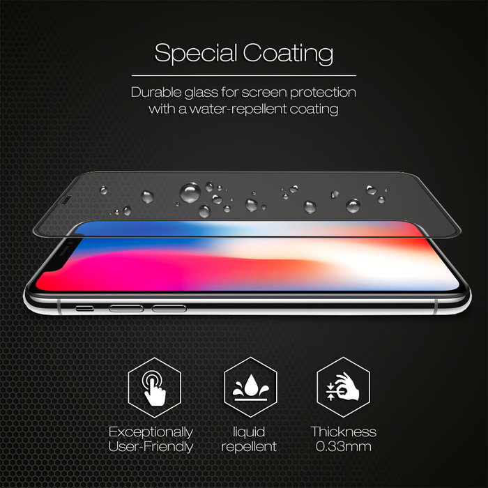 Sony Xperia 1 VI Full Cover Tempered Glass Screen Protector - 9H - Black Edge