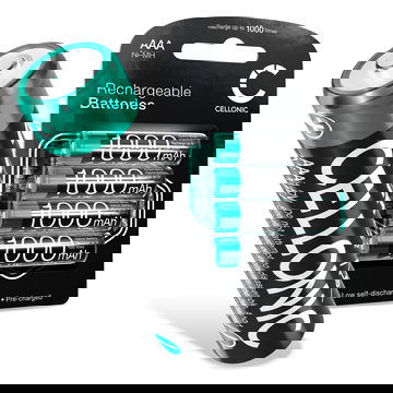 Battery for Audioline Pro 200, Pro 280, BigTel 200, BigTel 100, BigTel 480 - 4x 1000mAh AAA Battery Replacement Cordless Phone DECT IP