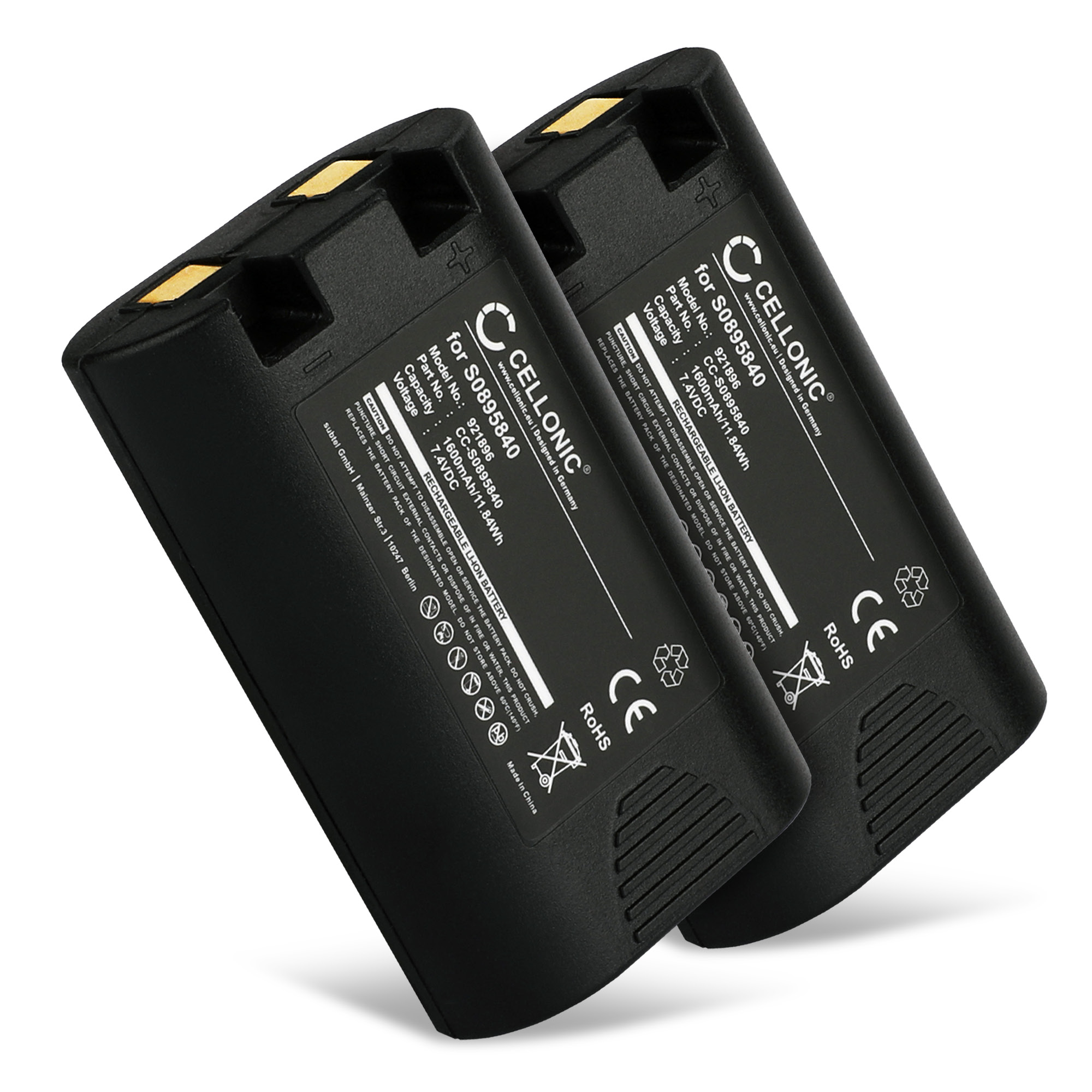 CW Battery 14430 Rechargeable Battery For 3M PL200 & Dymo LabelManager 260, 260P, 280, PnP Label Printers