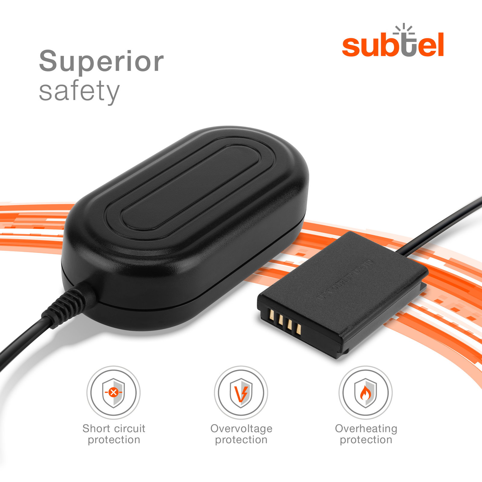 Power Supply for Canon PowerShot G7X, SX740 HS, G5X