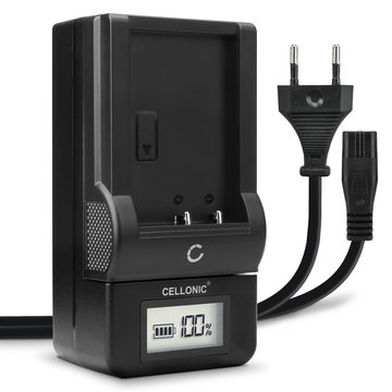 NP-FM50 FM30 FM55H Battery Charger for Sony HDR-SR1 HDR-HC1 GV-D1000 CCD-TRV138 DCR-TRV460 TRV350 TRV250 TRV22 Camera Batteries from CELLONIC